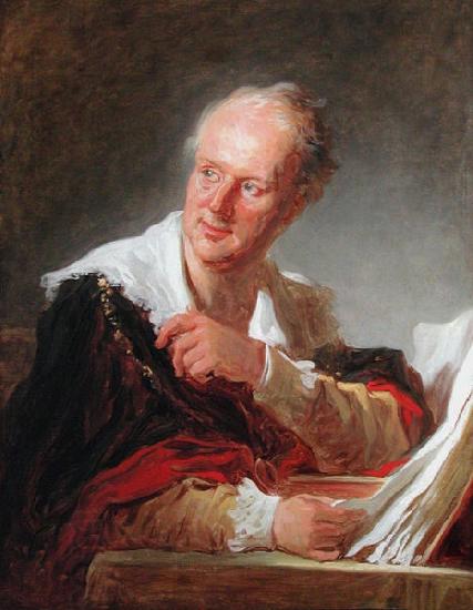 Jean Honore Fragonard Portrait of Denis Diderot China oil painting art